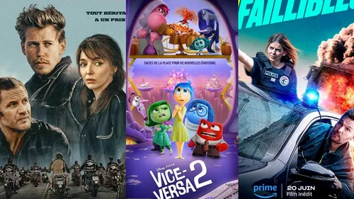 A voir cette semaine : "Vice-Versa 2", "The Bikeriders", "Les...