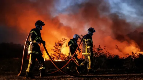 Des pompiers de Champagne-Ardenne en renfort en Gironde