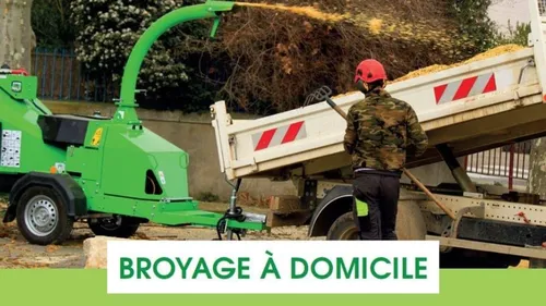 Le broyage gratuit des branches à domicile reprend !