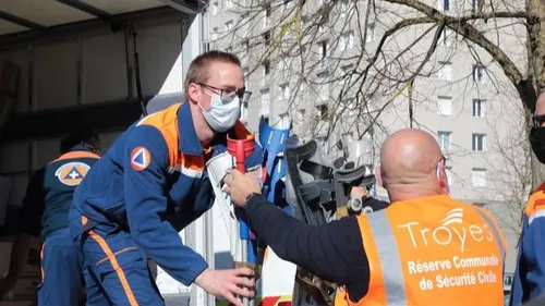 Actions de solidarité à Troyes en faveur du peuple ukrainien