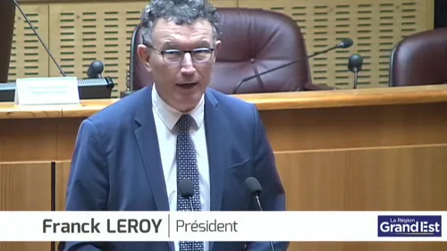 Franck Leroy prend la tête du Grand Est 