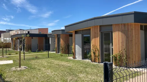 Reims : les premières maisons en impression 3D béton