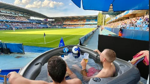 Au bord du stade...dans un Spa 