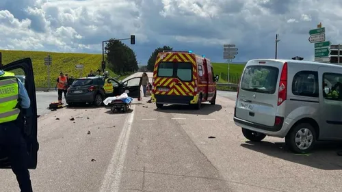 Carambolage sur la RD951