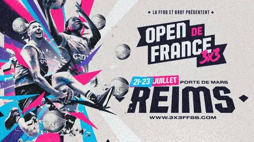 Reims: le basket 3x3 à l'honneur jusqu'à samedi