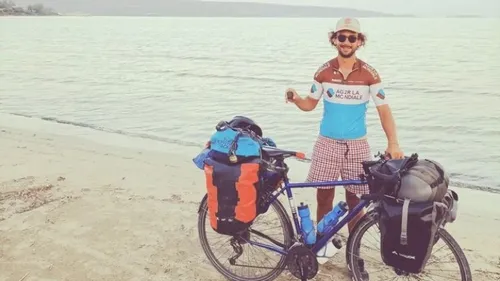 Un Rémois sillonne l'Europe à vélo
