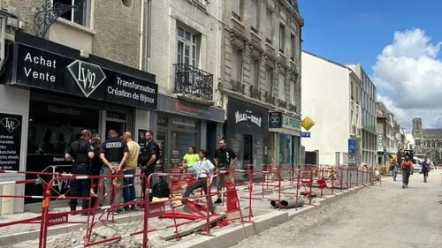 Une nouvelle bijouterie braquée dans le centre de Reims
