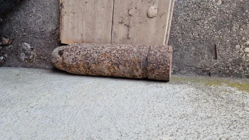 Un obus découvert à la déchetterie