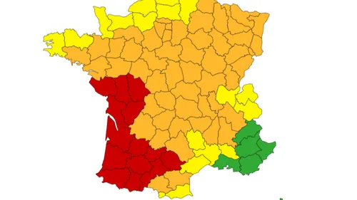 La Champagne-Ardenne passe à l'orange