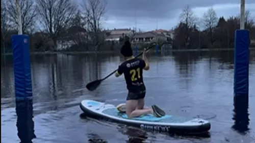 Vidéo | Insolite : quand un joueur de rugby girondin pratique son...