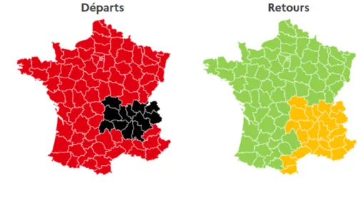 Le point sur les prévisions de circulation pour ce premier gros...