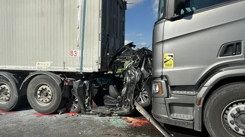 Une femme grièvement blessée dans un accident. 