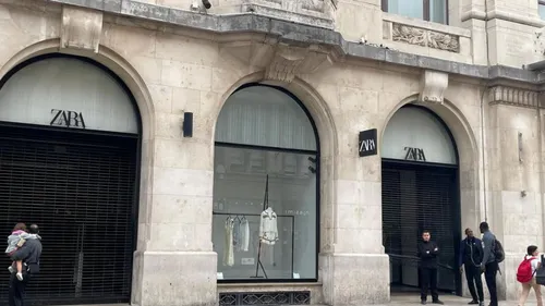 Un incendie chez Zara à Reims