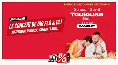 Gagnez vos invitations pour le concert de BIGFLO & OLI