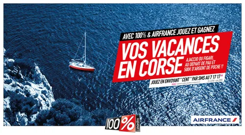 Gagnez vos vacances en Corse avec AIR FRANCE !