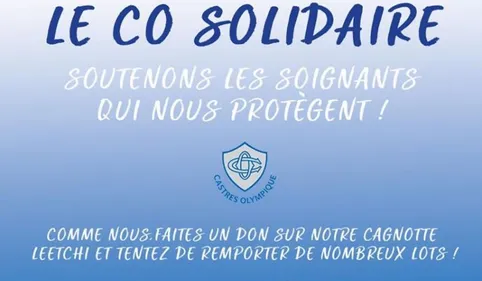 La cagnotte solidaire des joueurs du Castres Olympique