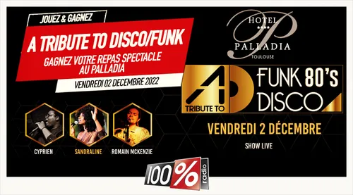 Gagnez vos invitations pour A TRIBUTE DISCO/FUNK