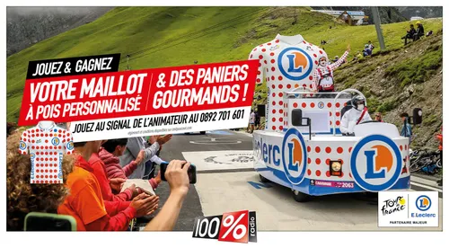 Gagnez vos maillots à pois personnalisés et des paniers gourmands !