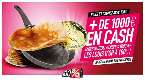 La chandeleur sur 100% !