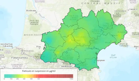 Effet confinement : pollution atmosphérique en baisse en Occitanie