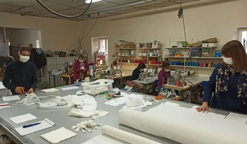 Des masques de protection "made in Ariège" fabriqués contre le Covid