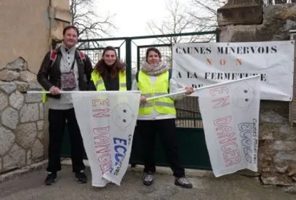 Ils marchent pour dire non