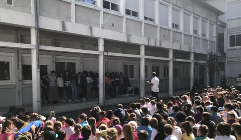 Cluster au collège Mario Beulaygue d'Ax-les-Thermes :...