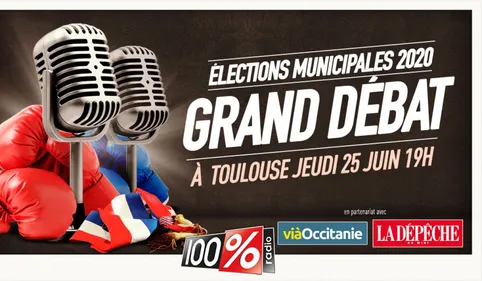 Elections municipales : Le grand débat entre Jean-Luc Moudenc et...