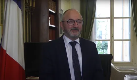 Thierry Bonnier,  nouveau préfet de l'Aude a pris ses fonctions