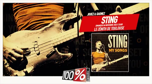 Gagnez le concert de STING à Toulouse !