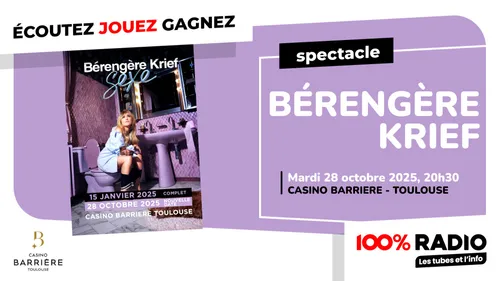 Gagnez le spectacle de BÉRENGÈRE KRIEF 