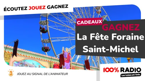 Gagnez vos carnets de manèges pour la Super Fête Foraine Saint-Michel