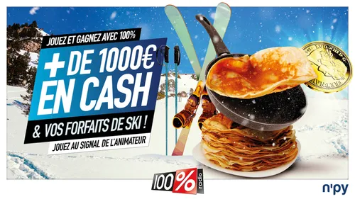 La chandeleur sur 100%...