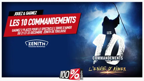Gagnez vos invitations pour LES 10 COMMANDEMENTS
