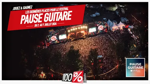 Gagnez vos invitations pour Pause guitare 2024