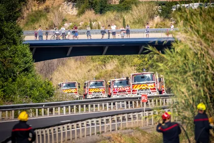 Les pompiers des Pyrénées-Orientales en alerte avec le risque accru...