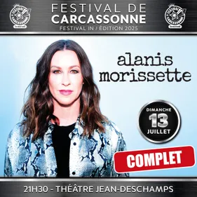 Aude: Alanis Morissette affiche complet le 13 juillet 2025 au...