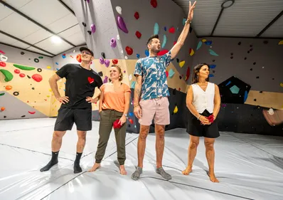 TARN: l'ouverte d'une salle d'escalade, Bloc C, à Labruguière