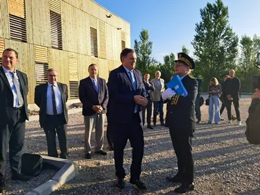 Autoroute Castres-Toulouse: le Ministre des Transports sur le...