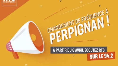 RTS change de fréquence à Perpignan le 6 avril et démarre 3...
