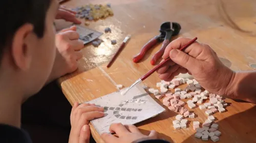 Le site du Pont du Gard propose plusieurs ateliers pendant les...