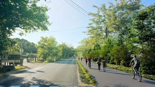 Mobilités douces : top départ des travaux de la véloligne reliant...
