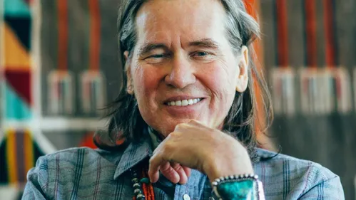 L'acteur américain Val Kilmer, connu pour son rôle dans "Top Gun",...