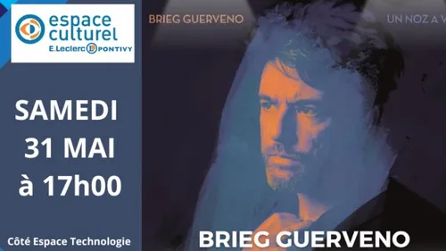 Brieg Guerveno fait vibrer le breton en live à l’Espace Culturel de...