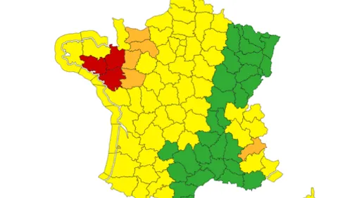 Inondations : l'Ille-et-Vilaine toujours en rouge, la vigilance...