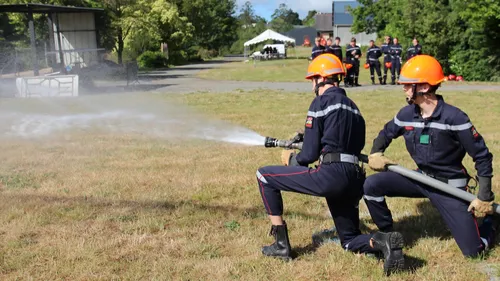 Jeunes soldats du feu : cap à l’Ouest pour un défi régional à...