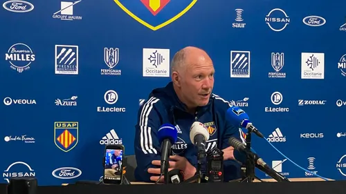 USAP : « On est focus sur l’objectif que l’on a »