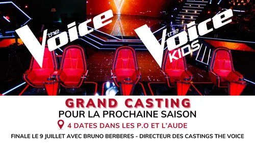 Casting Littoral FM & The Voice 2025 : La route des plus belles voix !