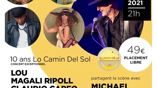 CLAUDIO CAPEO et MICHAEL JONES en concert au château l'Hospitalet...