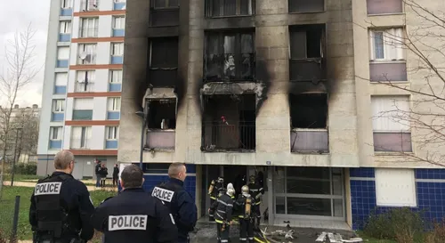 Important incendie à la Chapelle St Luc